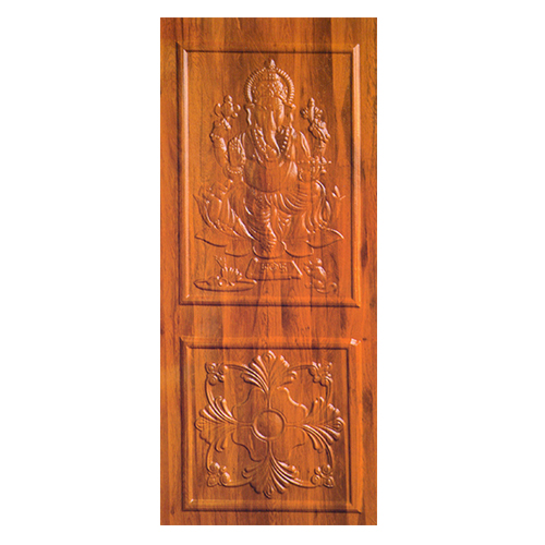 Membrane Sheet Hardwood Polished Lord Ganesha Door, Feature : Attractive Designs, Easy To Fit, Fancy Prints