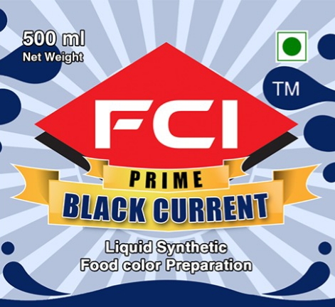 Liquid Black Currant Food Colour