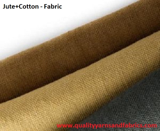Jute And Cotton Fabric
