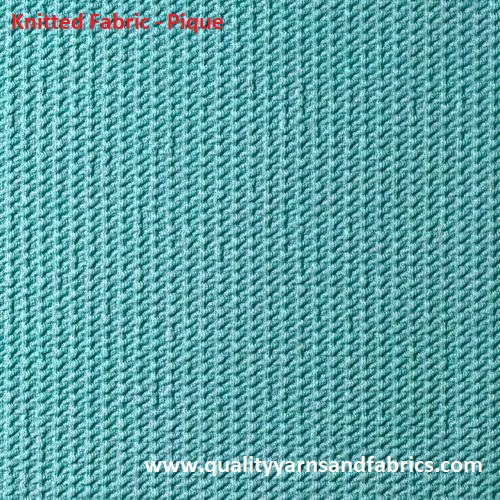 Pique Knitted Fabric, for Making Garments, Width : 46inch