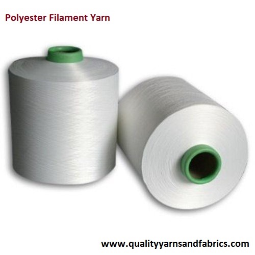 Polyester Filament Yarn, for Knitting, Pattern : Plain