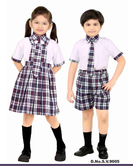Indian School Uniform Designs For Girls