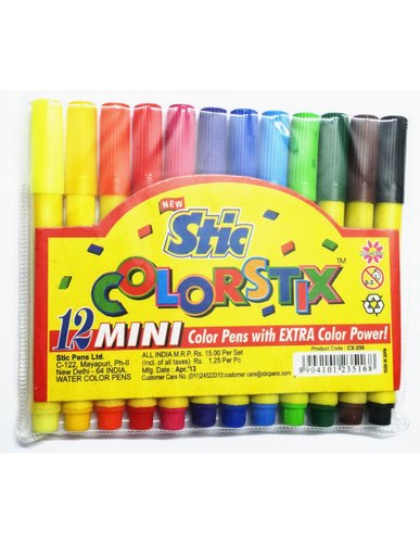 Plastic Sketch Pens, for Coloring, Color : Multicolor