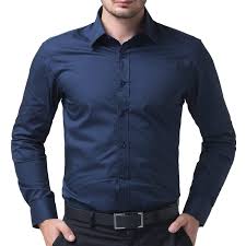 Mens Formal Shirt, for Breathable, Pattern : Plain