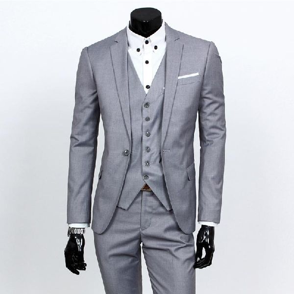 Plain Silk Mens Party Wear Suit, Feature : Attractive Designs