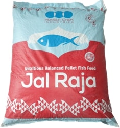 Jal Raja Pellet Fish Feed, Packaging Type : Plastic Sack Bag