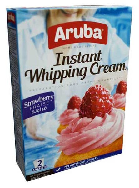 Strawberry Instant Whipping Cream