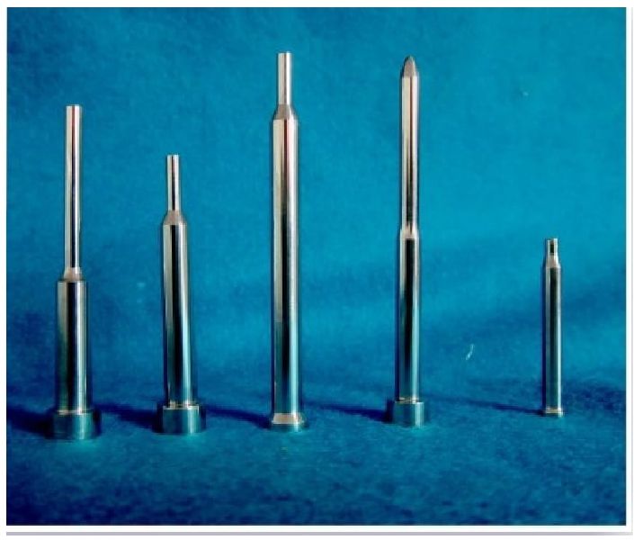Coated Metal HSS Punches, for Industrial Use, Feature : Fine Finished, Hard Structure, Perfect Shape