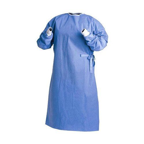Plain Non Woven Medical Gown, Sleeve Type : Full Sleeve