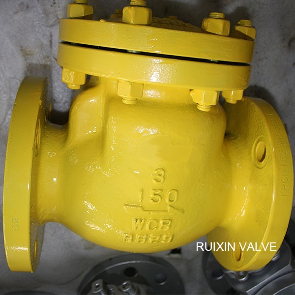BS1868 Swing Check Valves RF Flanged End Cast Steel