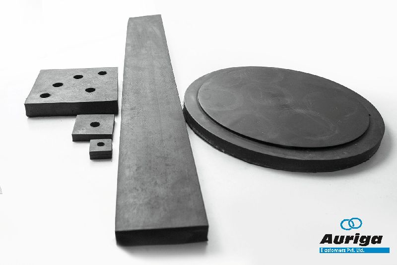 Round Rubber Bearing Pads, for Construction, Feature : Flexible, High Durability, Non Maintenance