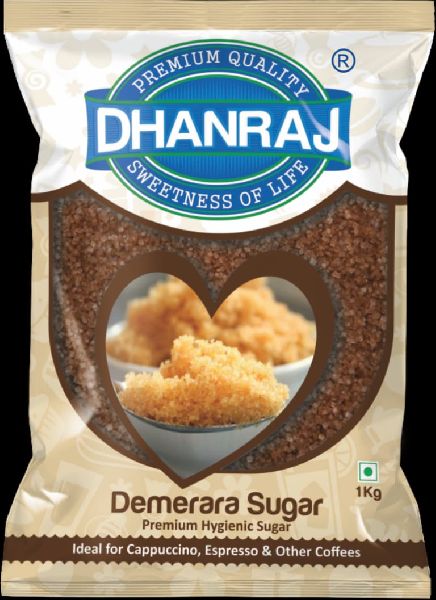 Demerara sugar, Packaging Type : Plastic Packet