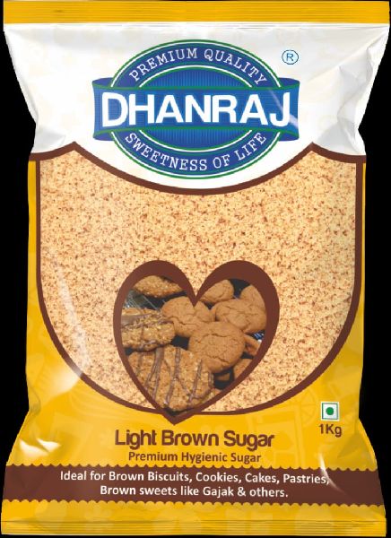Light Brown Sugar, for Cookies, Cakes, Pastries, Packaging Size : 1kg