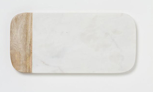 Rectangular Marble Chopping Board, for Kitchen, Pattern : Plain