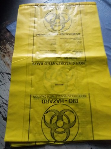 Plastic Printed Biohazard Bags