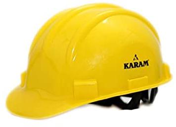 Oval Plastic Safety Helmet, for Industrial, Style : Half Face