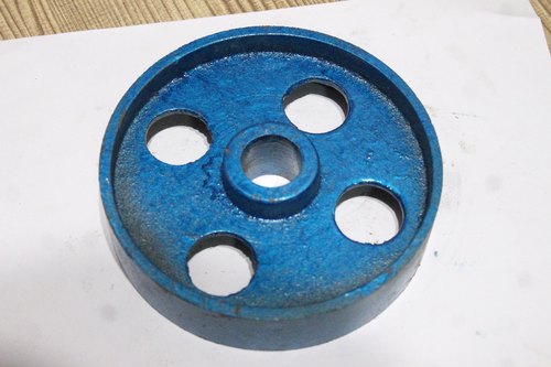 Cast Iron Trolley Wheel, Feature : Durable, Fine Finishing