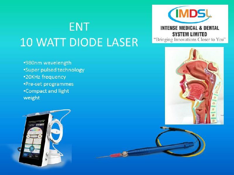 10 Watt Ent Laser Manufacturer In Delhi India By Intense Medical