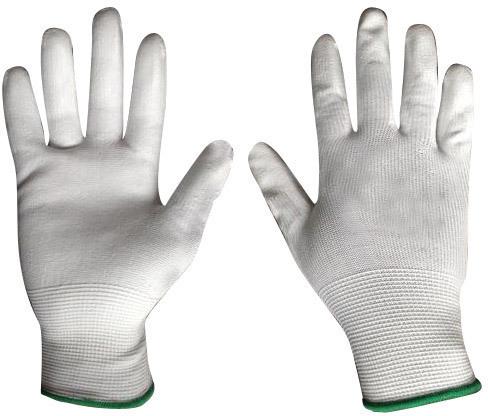 MIS PU Safety Gloves, for Industrial, Pattern : Plain
