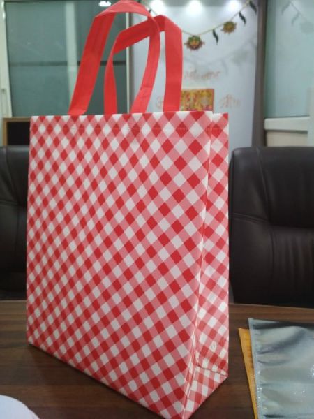 Laminated Box Bag