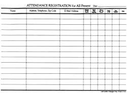 Attendance Register