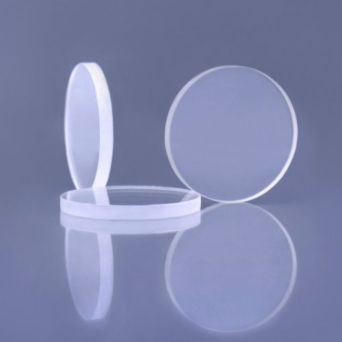 Round Quartz Glass Disc, for Chemical Laboratory, Industrial, Pattern : Plain