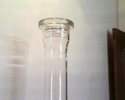 Quartz Glass Holder, Color : Transparent