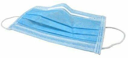 Cotton 2 Ply Face Mask, for Clinic, Hospital, Laboratory, Size : Standard