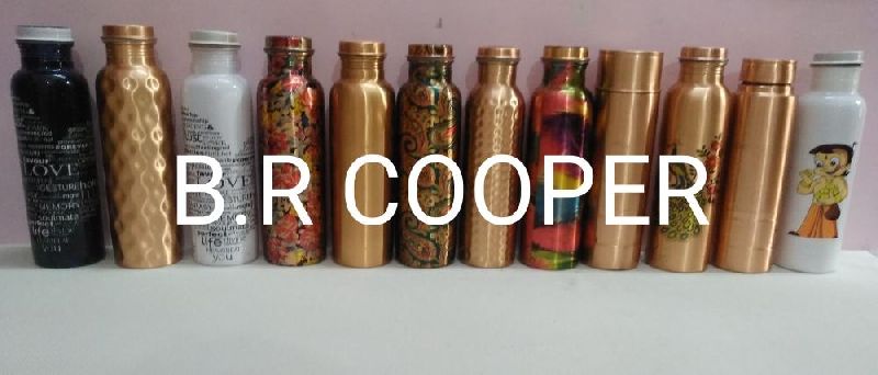 Copper Water Bottle lequre, Feature : Durable, Eco Friendly, Good Strength, Lite Weight, Long Life