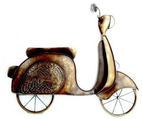 Iron Scooter Wall Hanging