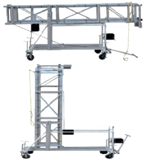 Aluminium Square TilTable & Tower Ladder, Feature : Fine Finishing, Heavy Weght Capacity