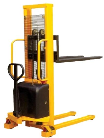 Metal Battery Operated Reel Stacker, Feature : Low Maintenance, Prefect Ground Clearance