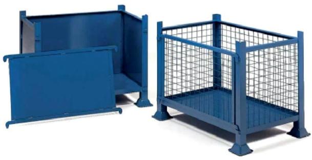 Paint Coated Metal Cage Pallet, for Industrial Use, Capacity : 0-500 Kg