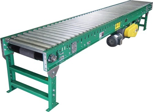 Motorised Power Conveyor, for Chemical, Belt Length : 10-20feet
