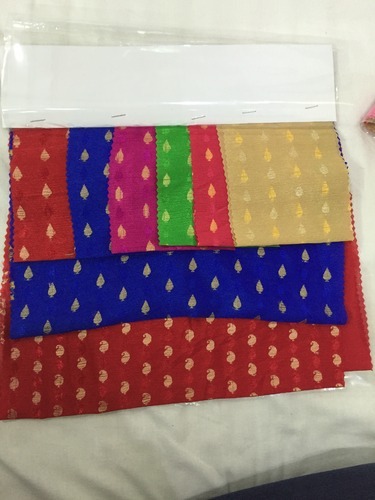 Viscose Jacquard Silk Fabric, for Garments Textiles, Technics : Attractive Pattern