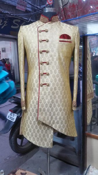 Silk indo western sherwani, Feature : Comfortable