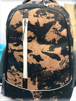 ABS Fancy Laptop Backpack, for College, Office, School, Pattern : Printed