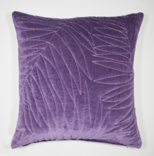 Velvet Embroidered Cushion Cover