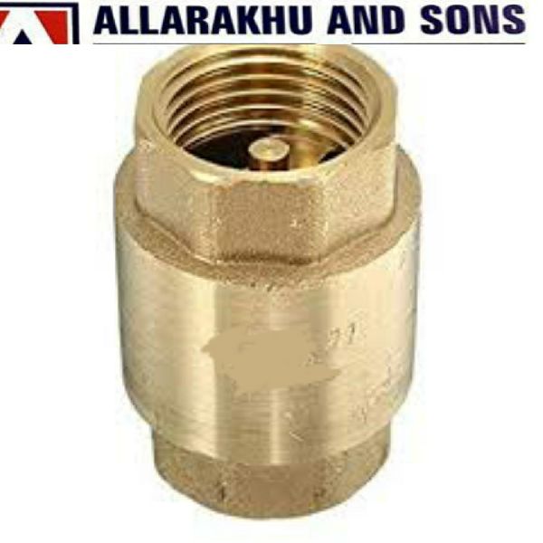 High Pressure Brass Check Valve Nrv, for Water Fitting, Feature : Durable