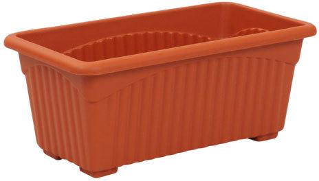 Rectangular Pots, Color : Brown