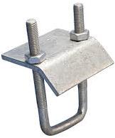 Beam Clamp with U Bolt, Color : Grey