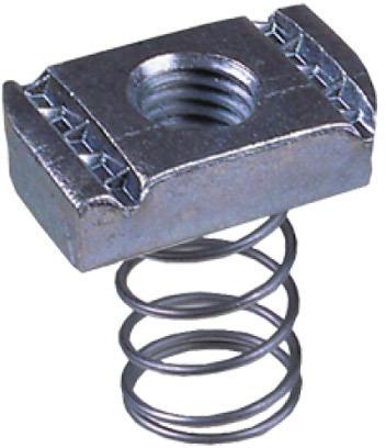 Channel Nut with Long Spring, for Fitting Use, Standard : AISI, ANSI, ASME