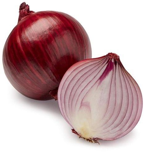 Organic fresh red onion, for Cooking, Style : Natural