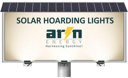 Aluminum Solar Hoarding Lights, Shape : Bar, Rectangular