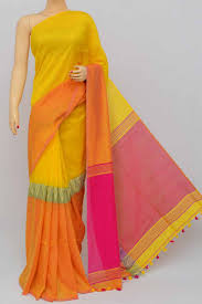 Checked handloom cotton saree, Occasion : Festival Wear, Party Wear