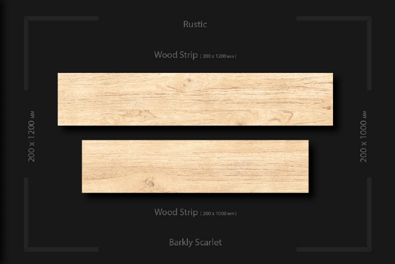 Non Polished Barkly Scarlet Wooden Strip, for Floor Use, Interior Use, Size : 200x1200mm