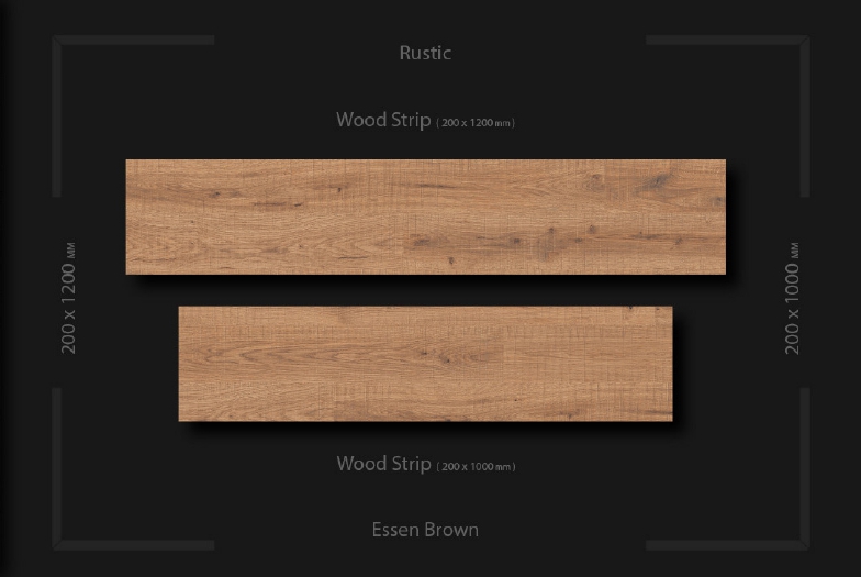 Essen Brown Wooden Strip