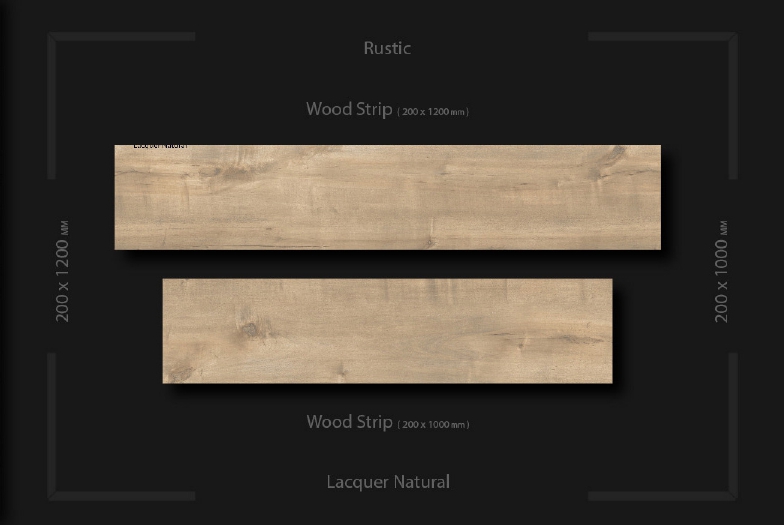 Lacquer Natural Wooden Strip