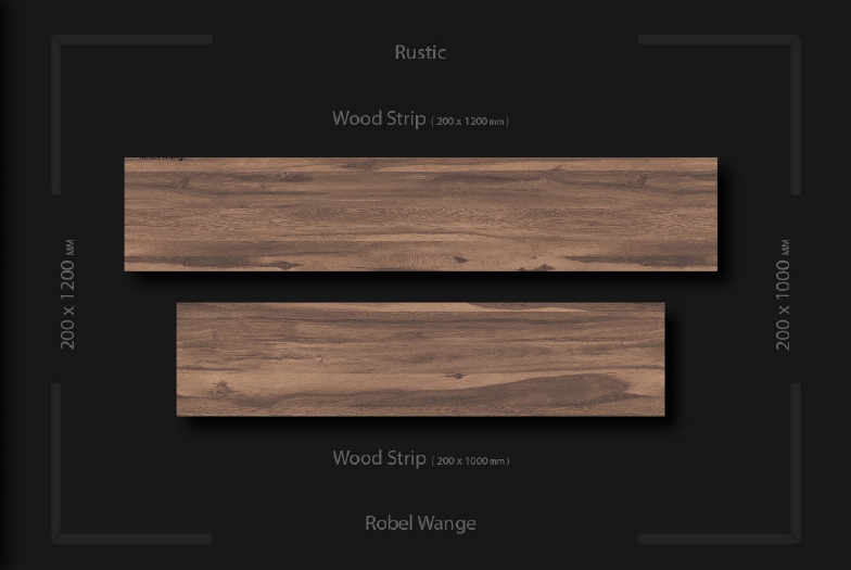 Polished Plain Robel Wange Wooden Strip, Size : 200x1200mm