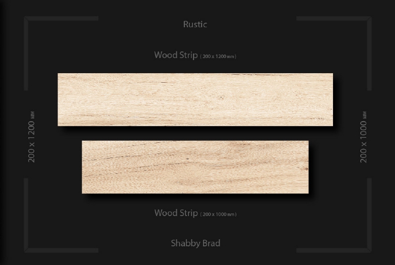 Polished Shabby Brad Wooden Strip, for Floor Use, Interior Use, Size : 200x1200mm
